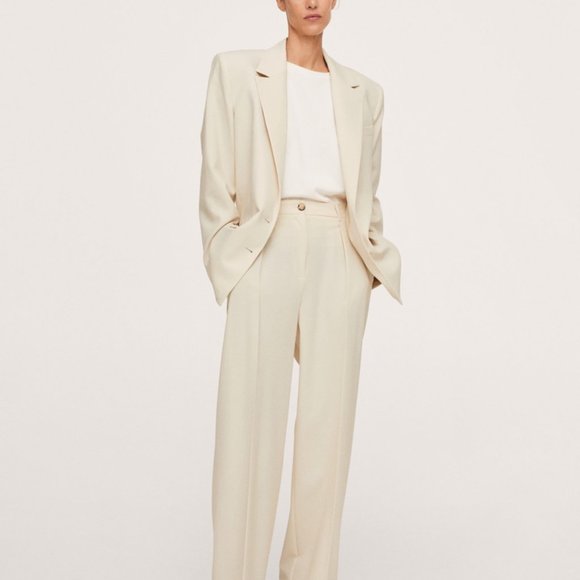 Mango x Pernille structured wool blazer $230 S NWT - Picture 3 of 5